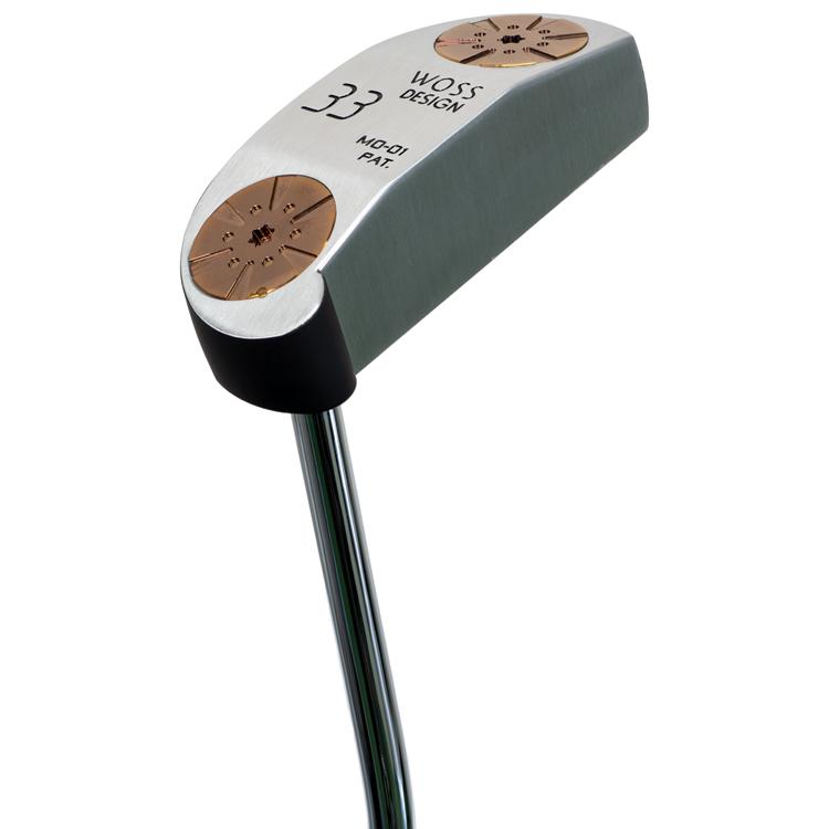 WOSSパター WOSS（ウォズ） WOSS GOLF WOSS DESIGN パター MO-01 PAT. CNC 削り