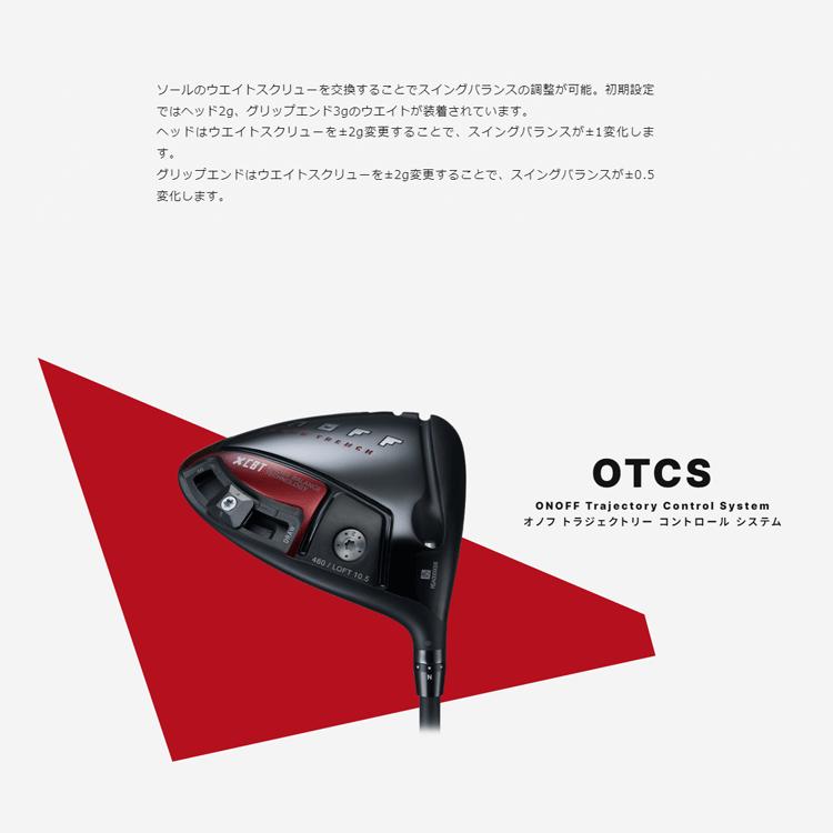 ドライバーヘッド 単体 ONOFF AKA 2024 1W 10.5° HC付 オノフ 赤 アカ