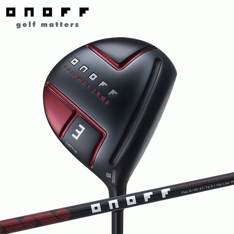 ONOFFオノフ AKA赤 フェアウェイウッド（2022）7W 21° SR ONOFF（オノフ） 日本正規品 2022年モデル ONOFF AKA フェアウェイ