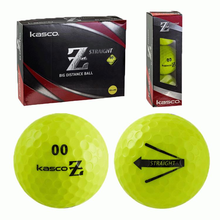 KASCO  10個入り kasco（キャスコ） Z STRAGHT（ゼット ストレート） ゴルフボール 1