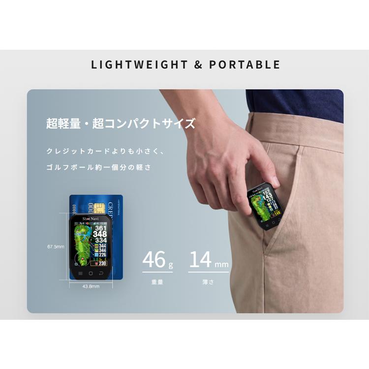 ShotNavi（ショットナビ） ゴルフ Granz neo ハンディ型 GPSナビ 計測