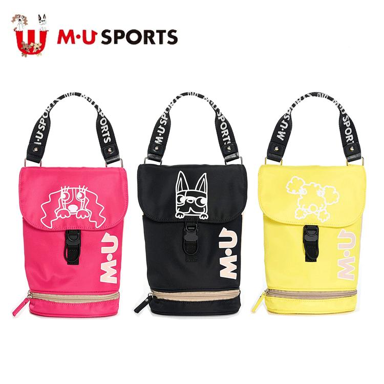 M・U SPORTS MU SPORTS MU スポーツ ポーチ 703H6064 ラウンドポーチ