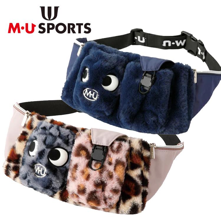 MUSPORTSMUスポーツ チャーミングUmoキャラEYES ウエストポーチ M・U SPORTS MU SPORTS MU スポーツ チャーミングなUmoキャラEYES