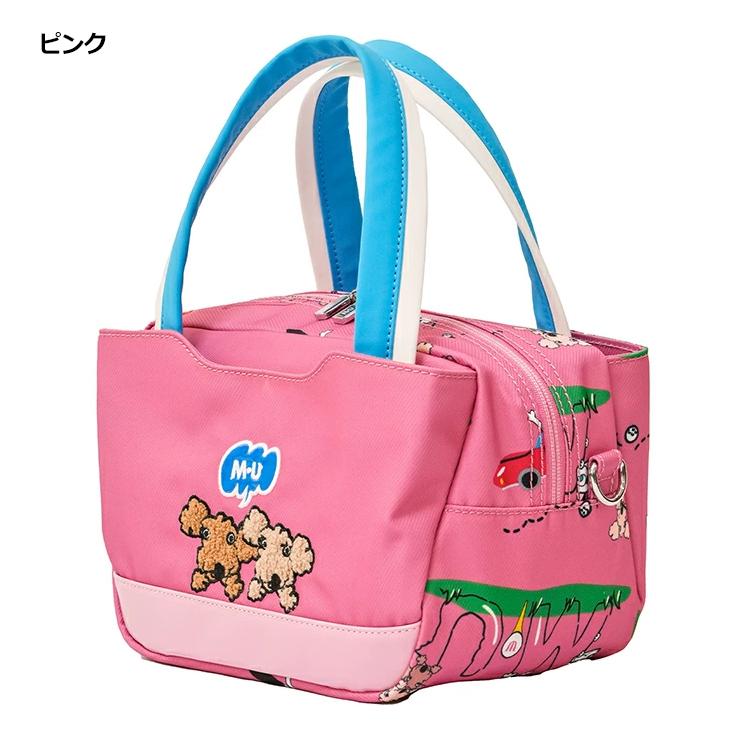 【美品】MU SPORTS カートバッグ ラウンドバッグ M・U SPORTS MU SPORTS MU スポーツ カートバッグ カートポーチ