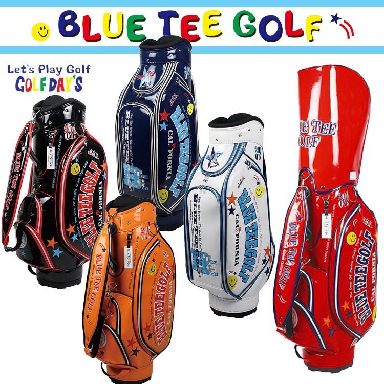 BLUE TEE GOLF（ブルーティーゴルフ） 即納 エナメルキャディバッグ 9