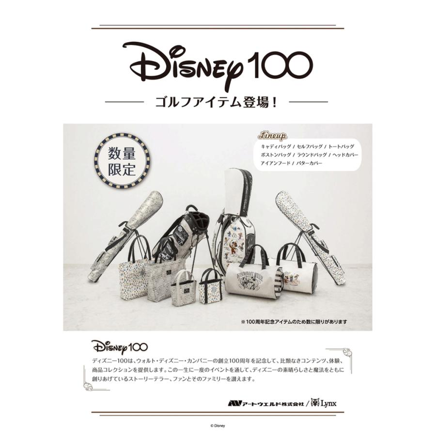 Disney 100周年記念 スタンド型ゴルフバッグ Lynx（リンクス） Disney ディズニー 100周年 セルフスタンド 73220