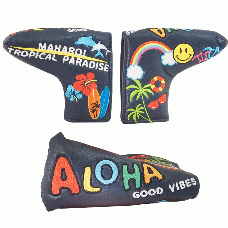 ALOHA ピン型 パター用ヘッドカバー ALH-PCP 【ALOHA】【ピンタイプ