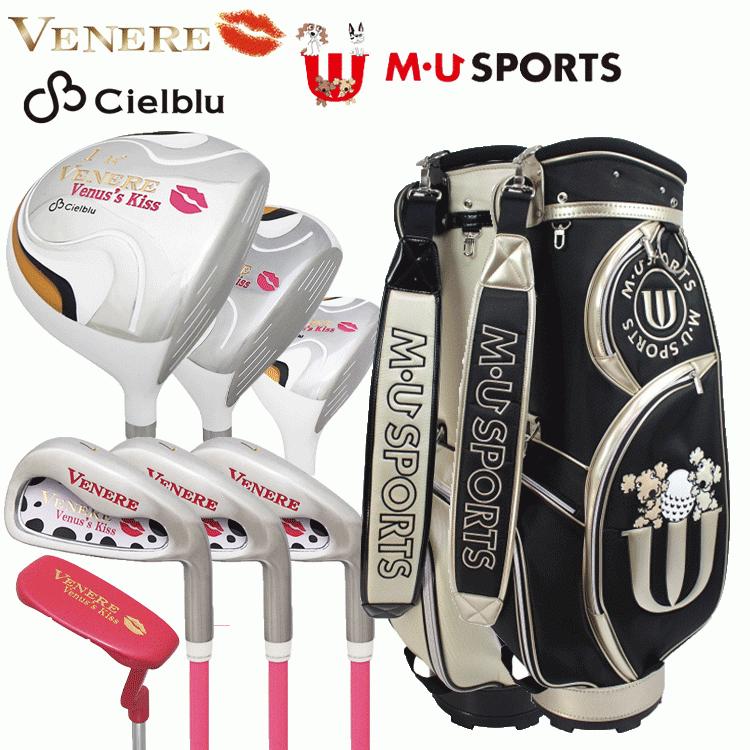 Cielblu ヴェネレ×シェルブル レディース クラブセット ゴルフクラブ 7