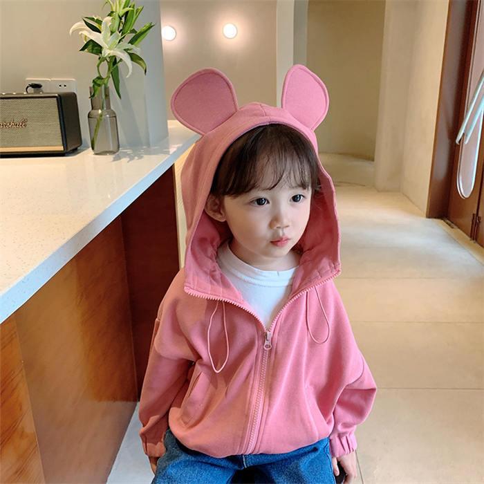 パーカー 女の子 春秋 長袖 ゆったり 韓国風 トップス 子供服 キッズパーカー 可愛い耳付き 21wxp1560 069 Ciel Et Mer 通販 Yahoo ショッピング