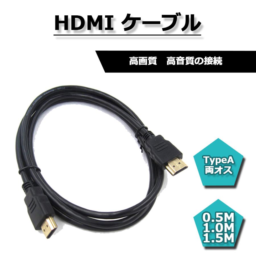 HDMIケーブル 映像系ケーブル HDMI オス テレビ 【返品交換不可 