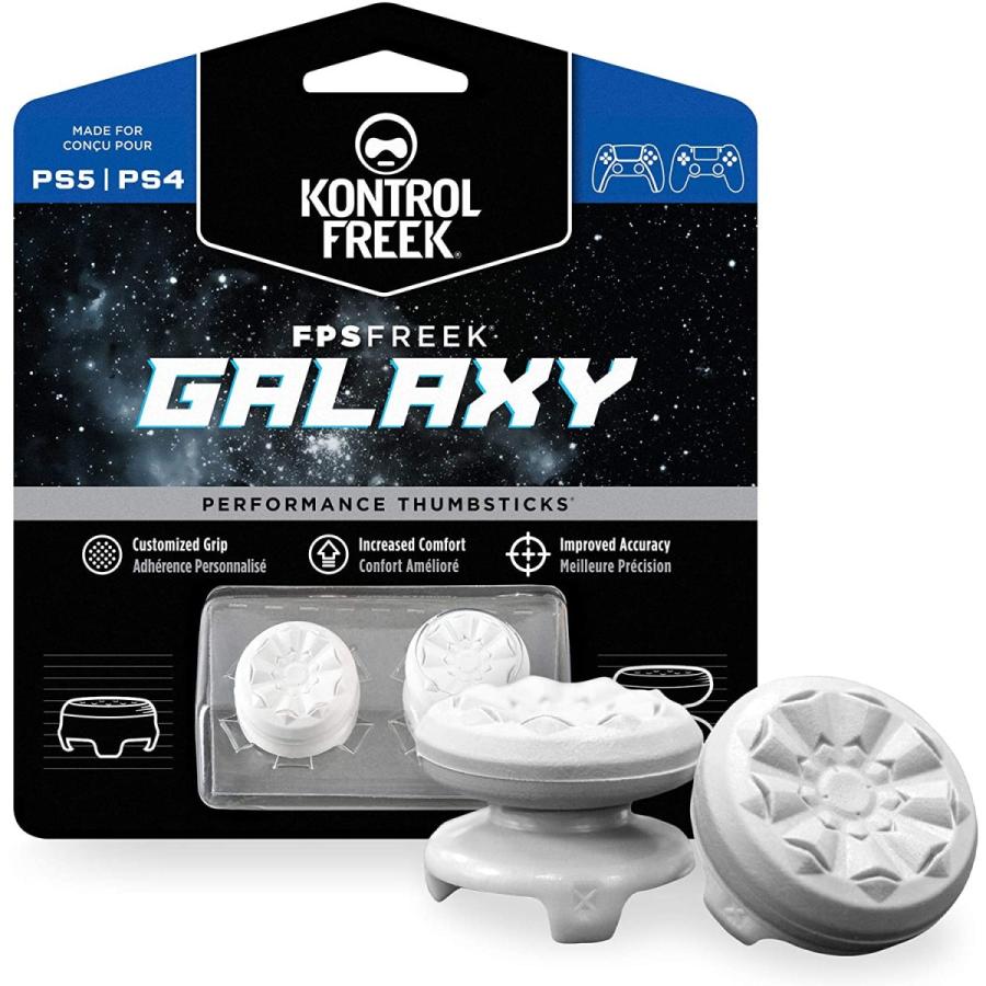 商品 Galaxy フリーク ホワイト エイムアシスト Playstation 4 5 Controller Ps4 Ps5 Kontrol Freek Fps 豪華