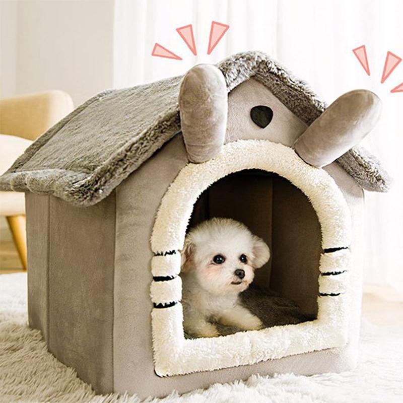 送料無料 犬 猫 PET HOUSE ペットハウス 折りたたみ 犬ハウスドーム型 室内用 ドーム型 ペットベッド 冬 暖かい 洗えます 小型犬 犬小屋 おしゃれ｜ciemelstore2｜11