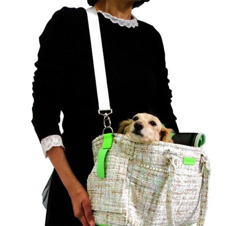 BIRDIE 犬のキャリーバッグ Luxe birdie ペルルクリスティキャリー 