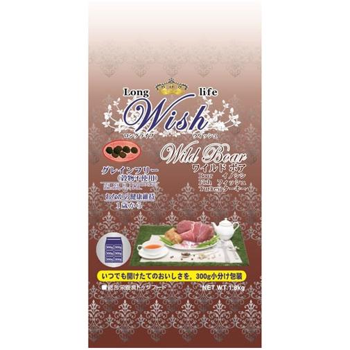 ウィッシュ ワイルドボア ドッグフード 5.4kg Wish Wild Boarの画像