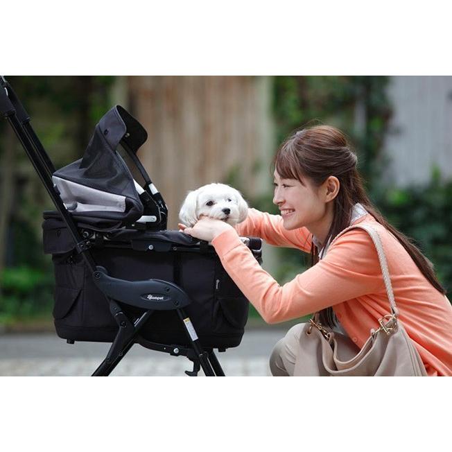 Combi（コンビ） 犬用バギー コムペット ミリミリEG ネイビーブルー