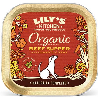 リリーズキッチン オーガニックビーフの晩餐 ドッグ 150g LILY'S