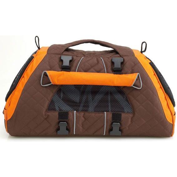 JETSETBAG ペットキャリー ブラウンオレンジ　L size 犬のキャリーバッグ ジェットセット FF JET SET オレンジ
