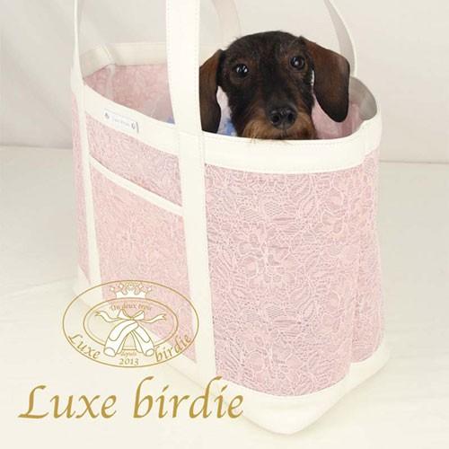 BIRDIE（バーディー） 犬のキャリーバッグ Luxe birdie レースメッシュ