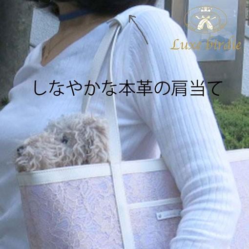 BIRDIE（バーディー） 犬のキャリーバッグ Luxe birdie レースメッシュ
