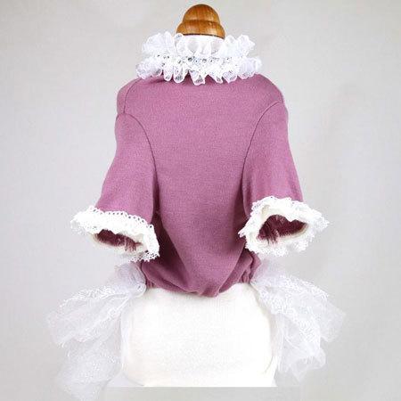 犬の服 秋 冬 Luxe birdie モンシェリチュチュ ピンク リュクスバーディ 洋服 ドッグウェアの画像