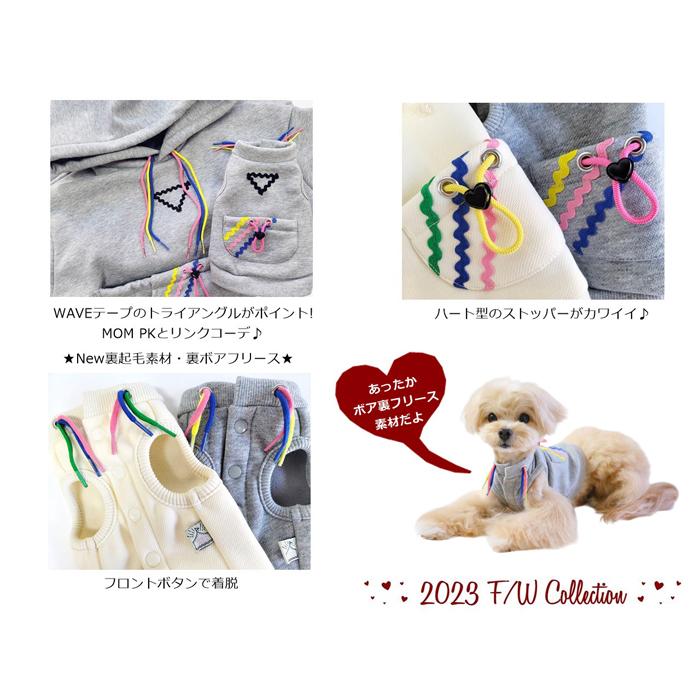 犬の服 秋 冬 THREE LINE BABY SWEAT circus circus サーカスサーカス 洋服 ドッグウェア｜ciera｜04