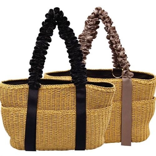 犬のキャリーバッグ 春 夏 GODPIVA cagoフリルキャリーバッグ