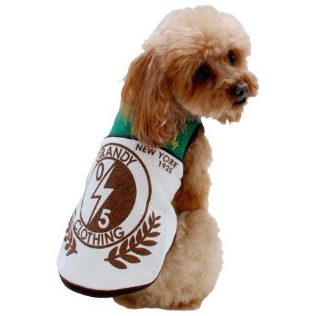 犬の服 春 夏 新作 ワッフル切替タンク グリーン grandy グランディ 大型犬 対応 タンクトップ 洋服 アウトレット |  | 03