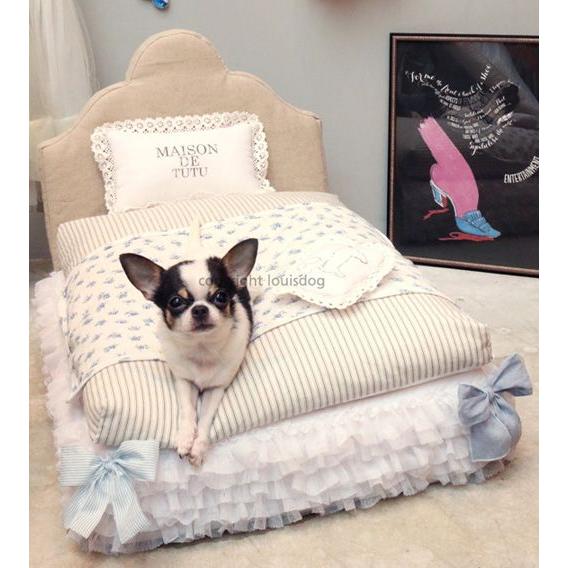 ルイスドッグ louisdog ベッド 犬のベッド ルイスドッグ French Bed Linen LouisDog : ドッグ