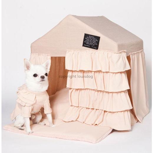 犬のベッド ルイスドッグ Peekaboo Avant Cabana Blue Louisdog ルイスドッグ 横幅 奥行 高さ