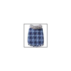 犬の服 秋 冬 新作 ルイスドッグ Egyptian Cotton Jacket Indigo Plaid Louisdog ジャケット アウター