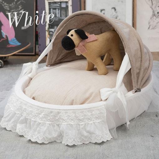 ルイスドック　ベッド　Louisdog 犬のベッド ルイスドッグ Ooh-la-la Cradle ホワイト Louisdog