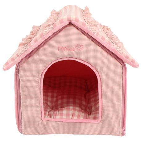 犬のベッド SNUG HOUSE ピンク PINKAHOLIC ピンカホリック ハウスの画像