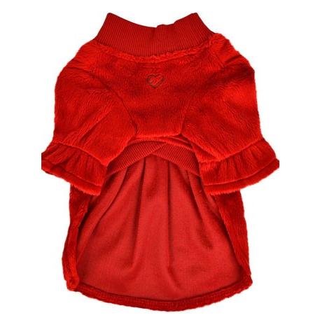 犬の服 秋 冬 PINKAHOLIC ピンカホリック LIA レッド 洋服 ドッグウェア |  | 02
