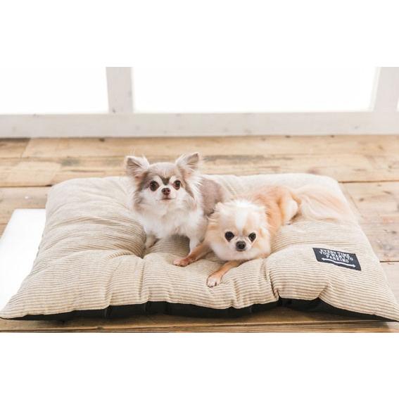 犬のベッド 秋 冬 コーデュロイマット グレー BEACHE HOLIC ビーチェホリック |  | 02