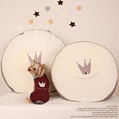 Puppy Angel パピーエンジェル POKSINE(TM) Fitting Cushion 犬のベッドの画像