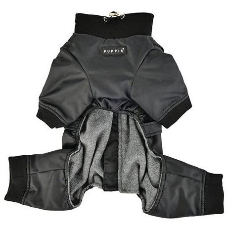 犬の服 秋 冬 新作 PUPPIA パピア GARNET ブラック 洋服 ドッグウェアの画像