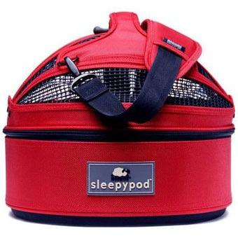 キャリーにも使える犬用ベッド Sleepypod Mini strawberry red スリーピーポッドミニ｜ciera｜02