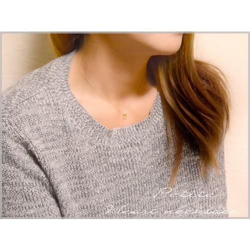 18金 ネックレス レディース ハート サファイア ピンクサファイア k18 ペンダント 18k ピンクゴールドk18  オープンハート 華奢 シンプル 人気  ホワイトデーの画像