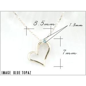 ネックレス 18金 ハート ガーネット ゴールド k18 18k ホワイト