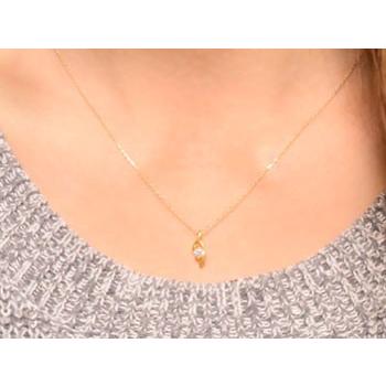 ネックレス ダイヤモンド 18金 一粒  k18 ペンダント 18k ホワイトゴールドk18 0.1ct ペンダント 華奢 シンプル 1粒 レディース 人気  ホワイトデーの画像
