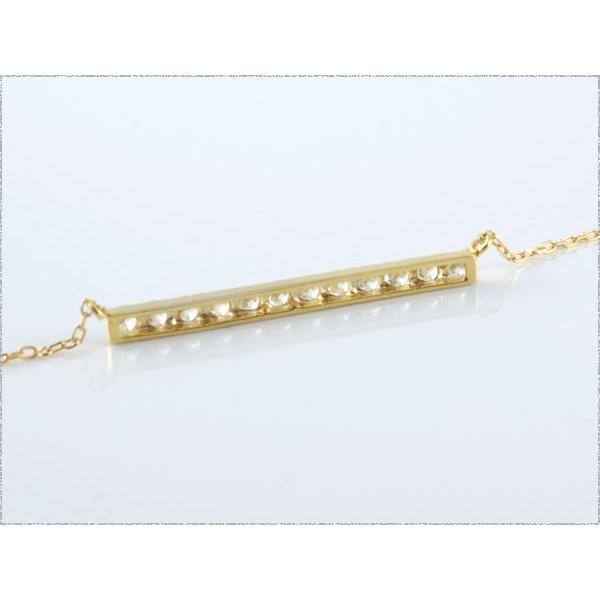 ネックレス レディース  ダイヤモンド 18金 ペンダント イエローゴールドk18 ダイヤ 18k 0.20ct  華奢 シンプル  人気  ホワイトデーの画像