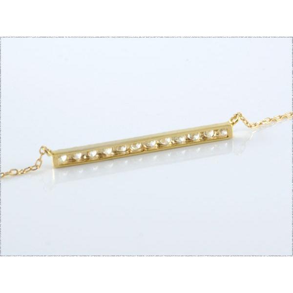 ネックレス ダイヤモンド 18金 ペンダント イエローゴールドk18 ダイヤ 18k 0.20ct  華奢 シンプル レディース 人気  ホワイトデーの画像