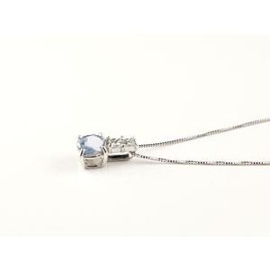 ネックレス 18金 ダイヤモンド ブルームーン ダイヤネックレス k18 ホワイトゴールドk18 ダイヤ 18k  ペンダント レディース 人気  クリスマスの画像