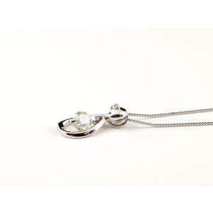 ネックレス レディース ダイヤモンド  18金 k18 ゴールド ホワイトゴールドk18 ダイヤ ペンダント ドロップ つゆチェーン  人気  クリスマスの画像