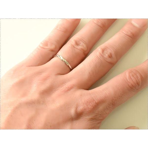 10K　ゴールドペアリング ペアリング ホワイトゴールド K10 ゴールド 1号～30号 K10-002R