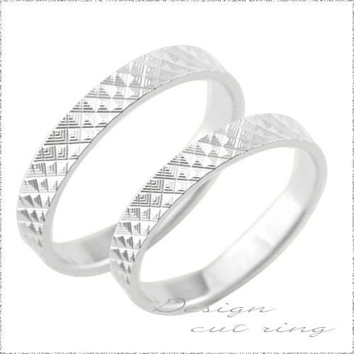 結婚指輪 ペアリング 安い プラチナ マリッジリング 平ウチ pt900 カットリング レディース メンズ 指輪 婚約指輪 エンゲージリング クリスマス