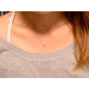 ネックレス レディース ダイヤモンド  18金  ホワイトゴールドk18 k18 ダイヤモンドネックレス ダイヤモンドペンダント ペンダント 一粒 1粒 人気  クリスマスの画像