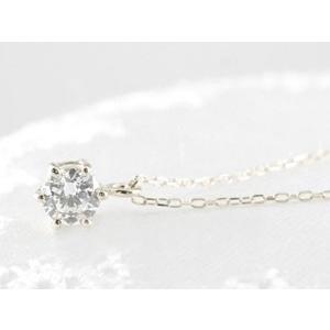 プラチナ ダイヤモンド ネックレス レディース 一粒ダイヤ プラチナ900  pt900 0.2ct ダイヤモンドペンダント ダイヤネックレス 1粒 人気  クリスマスの画像