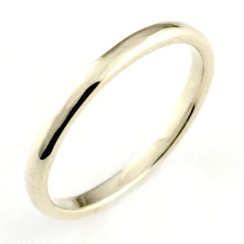 リング メンズ シルバー シンプル SV925 結婚指輪 エンゲージリング ハンドメイド 甲丸 2mm シルバー925 父の日プレゼント 指輪 ホワイトデー