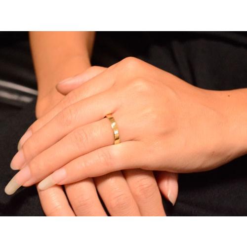 結婚指輪 安い ペアリング マリッジリング 18k 平ウチ イエローゴールドk18 記念日 指輪 婚約指輪 石なし エンゲージリング 9by シエロブルー 通販 Yahoo ショッピング